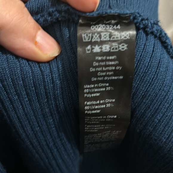 Size 18 fitted ribbed, jade sweater from City Chic - Picture 7 of 8